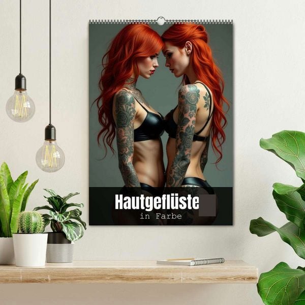 Produktbild: Hautgefl&uuml;ster in Farbe (Wandkalender 2026 DIN A2 hoch), CALVENDO Monatskalender