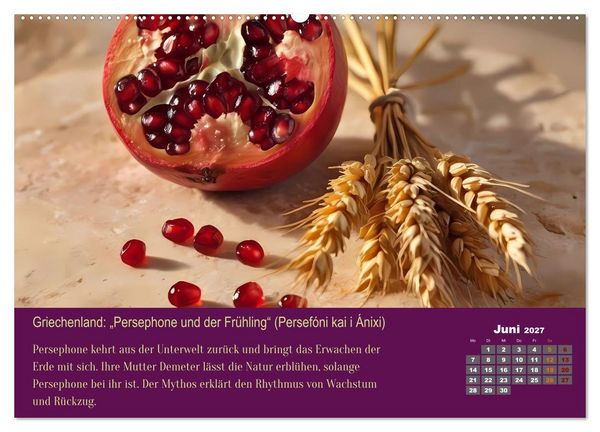 Produktbild: 12 M&auml;rchen unserer Welt (hochwertiger Premium Wandkalender 2027 DIN A2 quer), Kunstdruck in Hochglanz