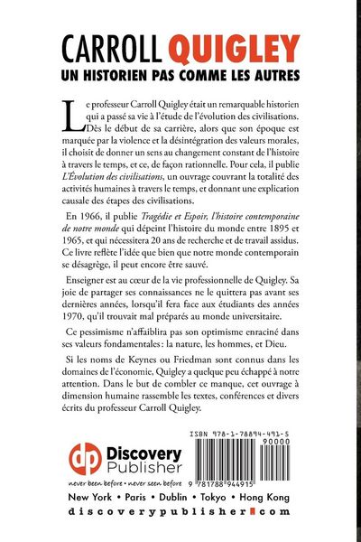 Produktbild: Carroll Quigley, un historien pas comme les autres
