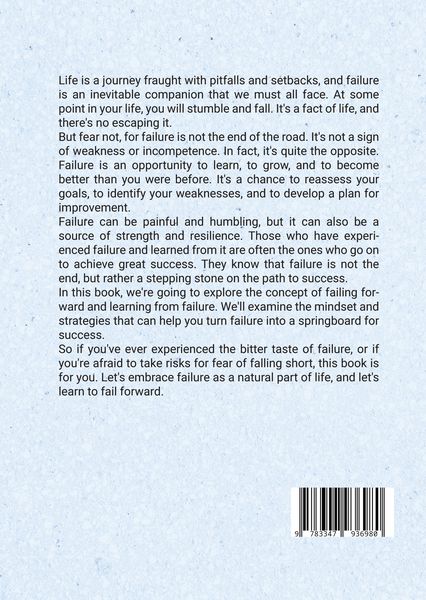 Produktbild: Learning from failure