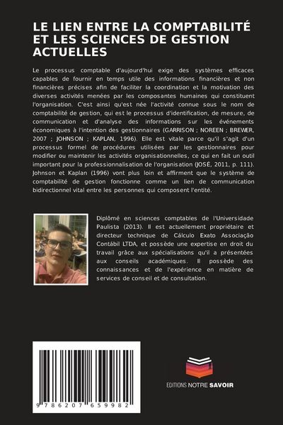 Produktbild: Le Lien Entre La Comptabilit&eacute; Et Les Sciences De Gestion Actuelles