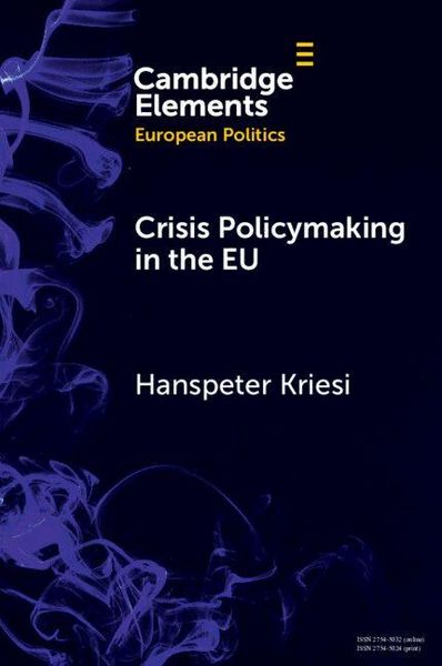 Produktbild: Crisis Policymaking in the EU