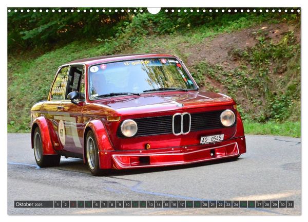 Produktbild: OLDTIMER BERGRENNEN - BMW Fahrzeuge (Wandkalender 2025 DIN A3 quer), CALVENDO Monatskalender