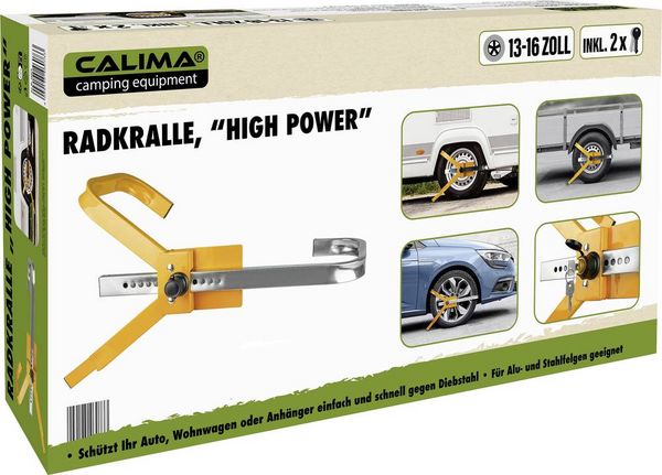 Produktbild: Calima Anh&auml;nger-Diebstahlsicherung Klauensicherung