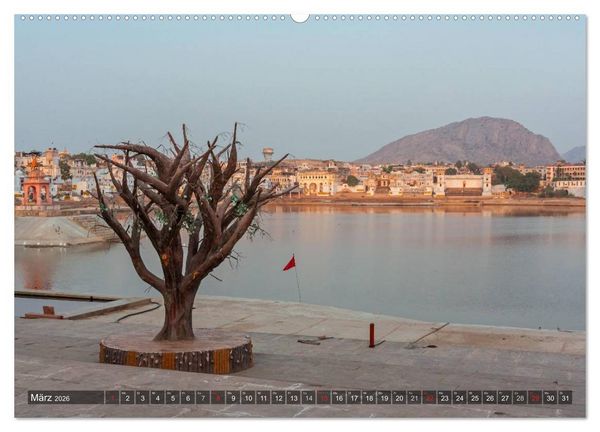Produktbild: Indien, Rajasthan (Wandkalender 2026 DIN A2 quer), CALVENDO Monatskalender