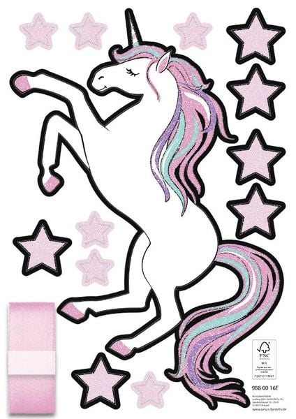 Produktbild: URSUS Dekorations-Set "Fantasy Unicorn"