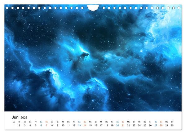 Produktbild: Strahlende Sternennebel (Wandkalender 2026 DIN A4 quer), CALVENDO Monatskalender