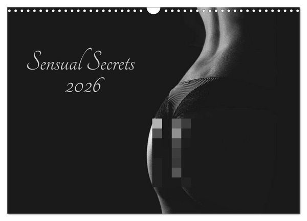 Produktbild: Sensual Secrets (Wandkalender 2026 DIN A3 quer), CALVENDO Monatskalender