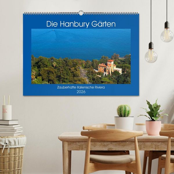 Produktbild: Zauberhafte Riviera - Die Hanbury G&auml;rten (Wandkalender 2026 DIN A2 quer), CALVENDO Monatskalender
