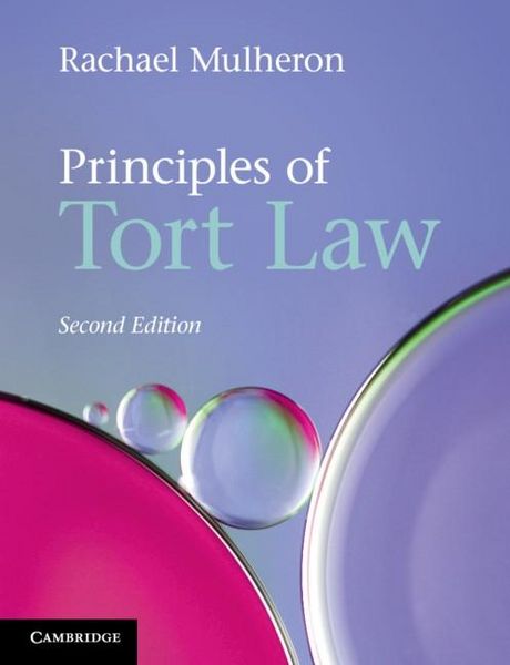 Produktbild: Principles of Tort Law