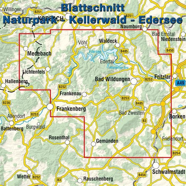 Produktbild: Naturpark Kellerwald-Edersee