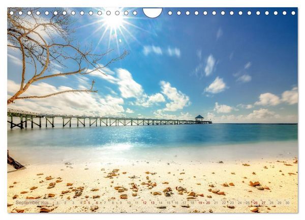 Produktbild: Malerische Malediven (Wandkalender 2026 DIN A4 quer), CALVENDO Monatskalender