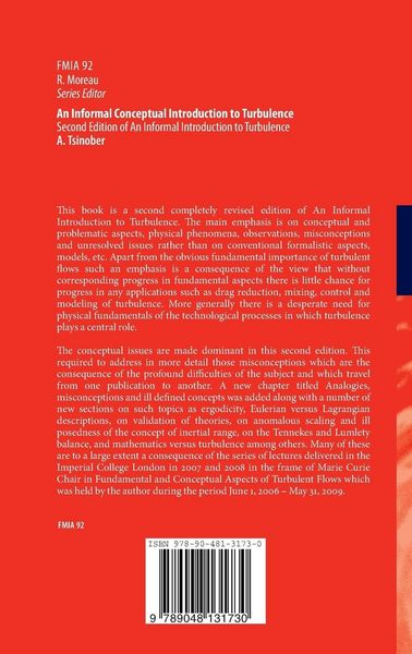 Produktbild: An Informal Conceptual Introduction to Turbulence