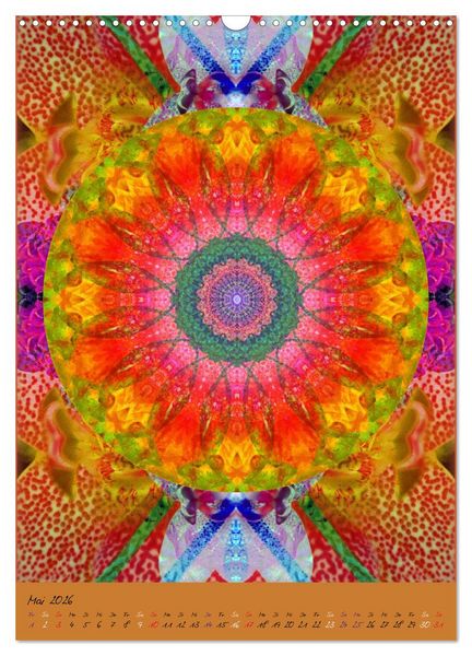 Produktbild: Mandala Energien (Wandkalender 2026 DIN A3 hoch), CALVENDO Monatskalender
