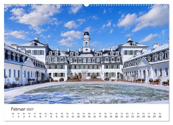Produktbild: Offenbach B&uuml;rgel und Rumpenhain (hochwertiger Premium Wandkalender 2027 DIN A2 quer), Kunstdruck in Hochglanz