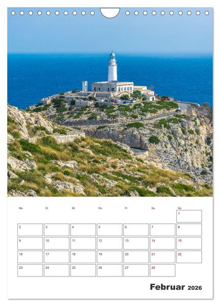 Produktbild: Mallorca - Traumhafte Insel auf der Sonnenseite (Wandkalender 2026 DIN A4 hoch), CALVENDO Monatskalender