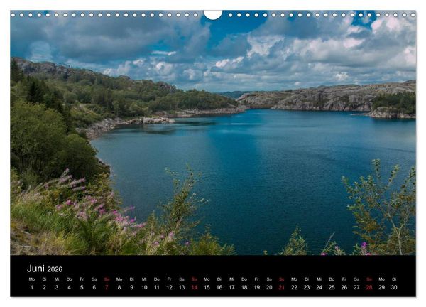 Produktbild: Norwegen - Der S&uuml;den (Wandkalender 2026 DIN A3 quer), CALVENDO Monatskalender
