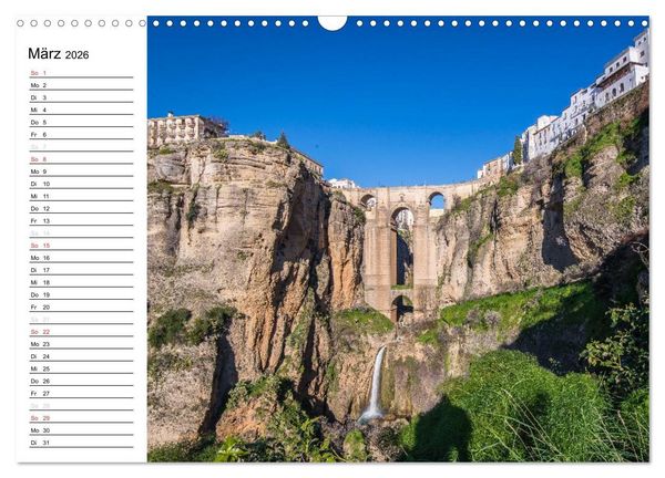 Produktbild: Andalusien (Wandkalender 2026 DIN A3 quer), CALVENDO Monatskalender