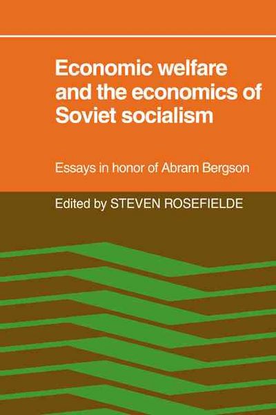 Produktbild: Economic Welfare and the Economics of Soviet Socialism