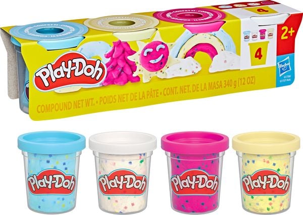 Produktbild: PD 4Er-Pack Konfettiknete