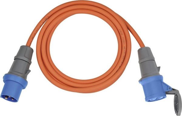 Produktbild: Brennenstuhl 1167650605 Strom Camping-CEE-Verl&auml;ngerungskabel 16 A Orange 5.00 m H07RN-F 3G 2,5 mm&sup2;