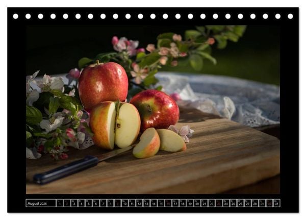 Produktbild: Fr&uuml;chte Stilleben (Tischkalender 2026 DIN A5 quer), CALVENDO Monatskalender