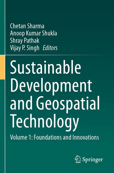 Produktbild: Sustainable Development and Geospatial Technology