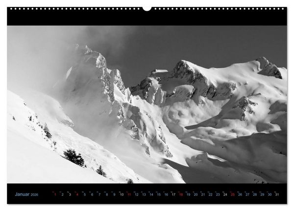 Produktbild: Region Oberstdorf - Kleinwalsertal und Nebelhorn (Wandkalender 2026 DIN A2 quer), CALVENDO Monatskalender