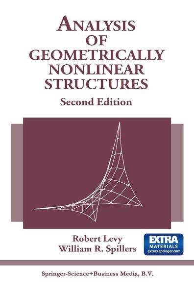 Produktbild: Analysis of Geometrically Nonlinear Structures