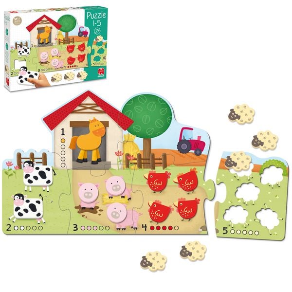 Produktbild: GOULA Puzzle 1-5