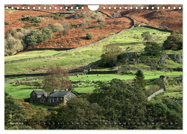 Produktbild: Wild Beauty of Cumbria (Wall Calendar 2026 DIN A4 landscape), CALVENDO 12 Month Wall Calendar
