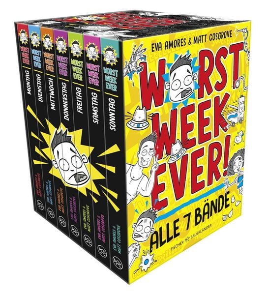 Produktbild: Worst Week Ever im Taschenbuch-Schuber (Bd. 1-7)