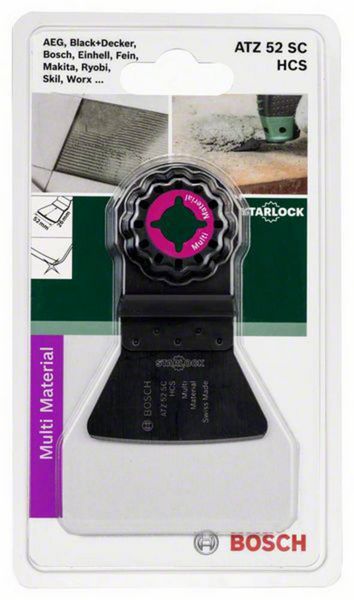 Produktbild: Bosch Accessories 2609256954 HCS starrer Schaber, 52x26mm ATZ 52 SC 1St.