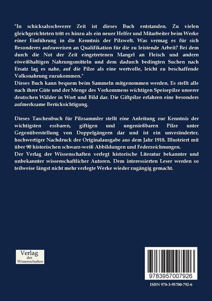 Produktbild: Taschenbuch f&uuml;r Pilzsammler