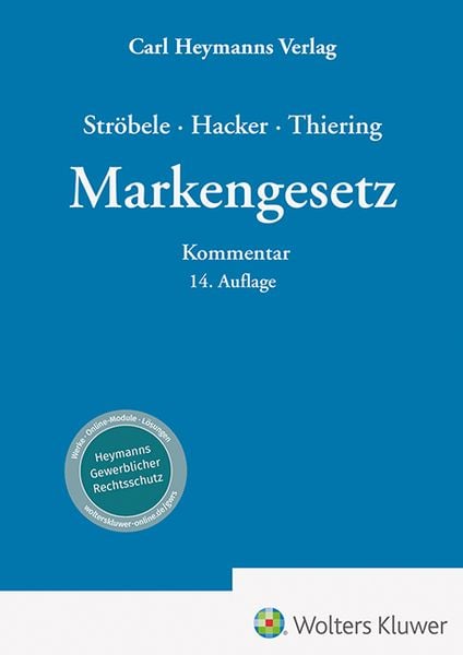 Produktbild: Markengesetz
