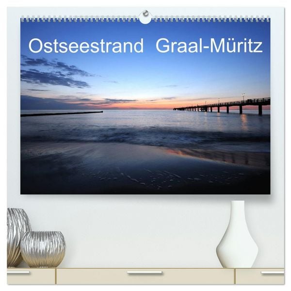 Produktbild: Ostseestrand Graal-M&uuml;ritz (hochwertiger Premium Wandkalender 2026 DIN A2 quer), Kunstdruck in Hochglanz