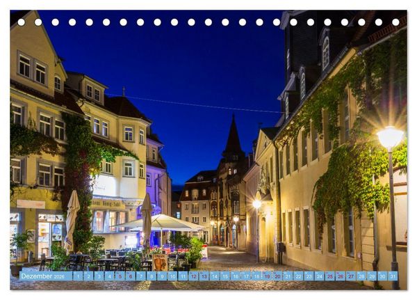Produktbild: Residenzstadt Gotha - Reise durch das sch&ouml;ne Th&uuml;ringen (Tischkalender 2026 DIN A5 quer), CALVENDO Monatskalender
