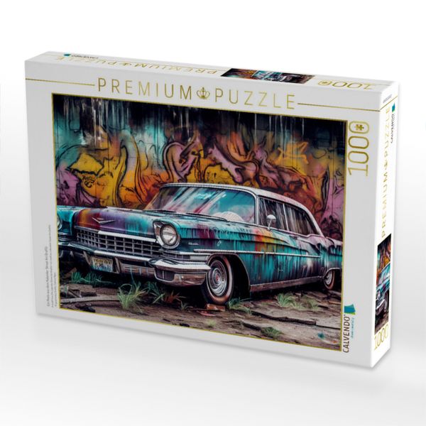 Produktbild: CALVENDO Puzzle Ein Motiv aus dem Kalender Street Art Graffiti | 1000 Teile Lege-Gr&ouml;&szlig;e 64x48cm Foto-Puzzle f&uuml;r gl&uuml;ckliche Stunden