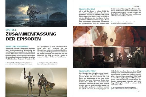 Produktbild: Star Wars: The Mandalorian - Das Buch zur Serie: Staffel Eins und Zwei