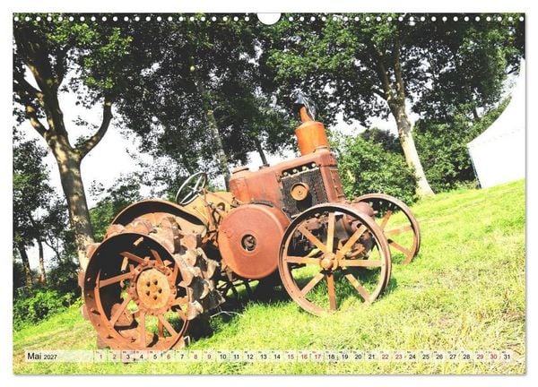 Produktbild: Historische Landmaschinen und Traktoren (Wandkalender 2027 DIN A3 quer), CALVENDO Monatskalender