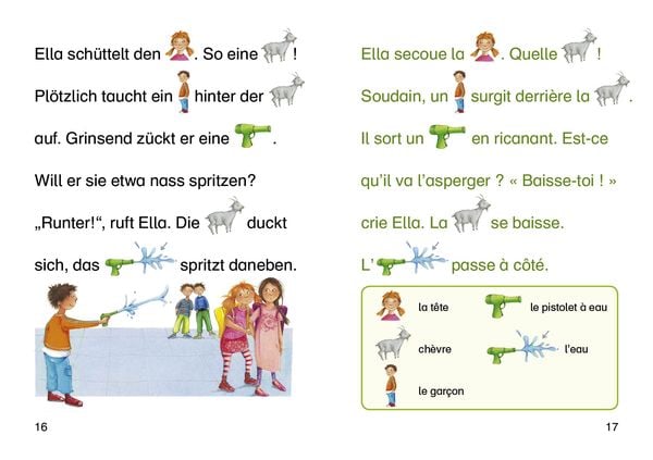 Produktbild: Bildermaus - Mit Bildern Franz&ouml;sisch lernen - Schulgeschichten - Histoires d'&eacute;cole