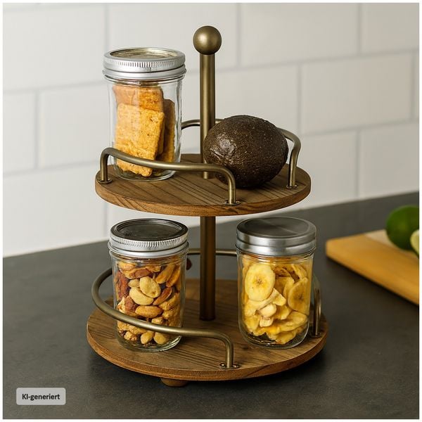 Produktbild: HTI-Living Etagere 2-st&ouml;ckig Etagere 2-st&ouml;ckig
