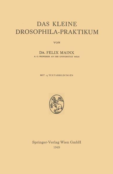 Produktbild: Das Kleine Drosophila-Praktikum