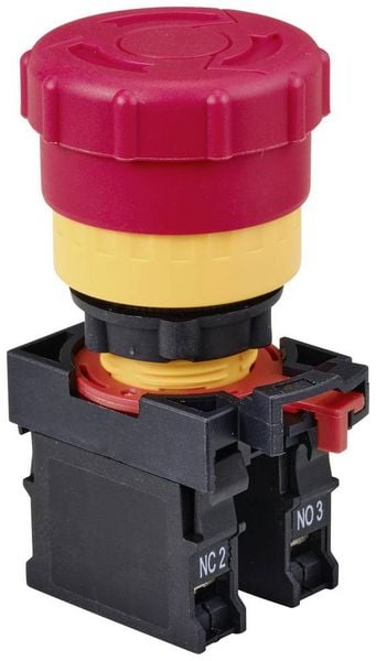 Produktbild: TRU COMPONENTS TC-10091064 ONPOW26-11TSA Not-Aus-Schalter 250V 5A IP40 1St.