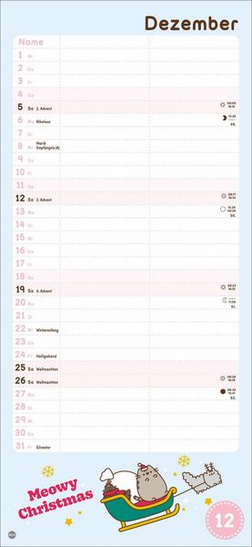 Produktbild: Pusheen Planer f&uuml;r zwei 2027