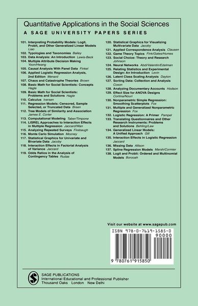 Produktbild: Nonparametric Simple Regression