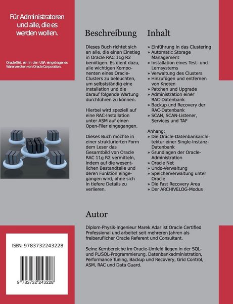 Produktbild: Ein strukturierter Einstieg in Oracle Real Application Cluster 11g R2