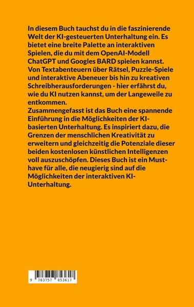 Produktbild: Spiele mit ChatGPT und BARD