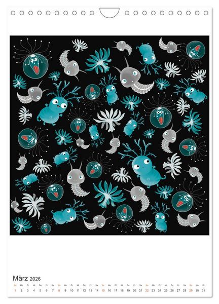 Produktbild: SAVE OUR OCEANS - Ursprung allen Lebens (Wandkalender 2026 DIN A4 hoch), CALVENDO Monatskalender