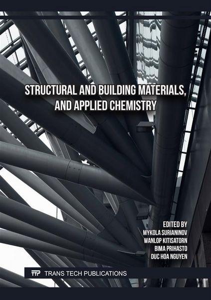 Produktbild: Structural and Building Materials, and Applied Chemistry